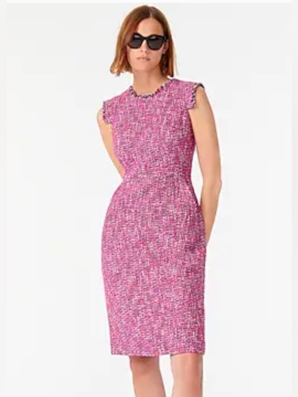❤️ NWT! J CREW RESUME SHEATH DRESS IN ITALIAN AUTUMN TWEED, 16